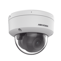 Domo IP 4 Megapixel / Lente 2.8 mm / 40 mts IR / Exterior IP67 / IK10 / Microfono Integrado / DARKFIGHTER / Audio y Alarma I/O / PoE / ONVIF / Micro SD / 4 Analíticos: AcuSense, Detección Facial, Conteo de Personas por Cruce y Zona