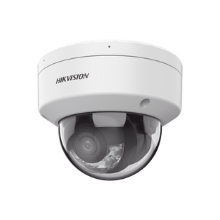 Domo IP 4 Megapixel / Lente 2.8 mm / Dual Light (40 mts IR + 40 mts Luz Blanca) / Darkfighter S / Exterior IP67 / IK10 / Microfono Integrado / WDR 130 dB / 4 Analíticos: AcuSense, Deteccion Facial, Conteo de Personas por Cruce y Zona