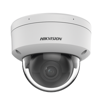 Domo IP 6 Megapixel / Lente 2.8 mm / 40 mts IR / Exterior IP67 / IK10 / Microfono Integrado / DARKFIGHTER / Audio y Alarma I/O / PoE / ONVIF / Micro SD / 4 Analíticos: AcuSense, Deteccion Facial, Conteo de Personas por Cruce y Zona