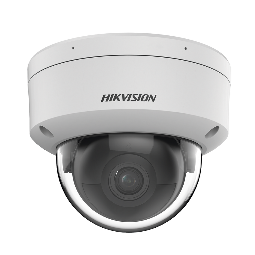 Domo IP 6 Megapixel / Lente 2.8 mm / 40 mts IR / Exterior IP67 / IK10 / Microfono Integrado / DARKFIGHTER / Audio y Alarma I/O / PoE / ONVIF / Micro SD / 4 Analíticos: AcuSense, Deteccion Facial, Conteo de Personas por Cruce y Zona