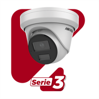 Turret IP 4 Megapixel / Lente 2.8 mm / 40 mts IR / Exterior IP67 / DARKFIGHTER / Audio y Alarma I/O / PoE / ONVIF / Micro SD / 4 Analíticos: AcuSense, Deteccion Facial, Conteo de Personas por Cruce y Zona