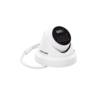 Turret IP 8 Megapixel (4K) / Lente 2.8 mm / 40 mts IR / Exterior IP67 / Micrófono Integrado / DARKFHGITER / Alarmas y Audio I/O / PoE / ONVIF / Micro SD / 4 Analíticos: AcuSense, Deteccion Facial, Conteo de Personas por Cruce y Zona