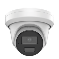 Turret IP 8 Megapixel (4K) / Lente 2.8 mm / 40 mts IR / Exterior IP67 / Micrófono Integrado / DARKFHGITER / Alarmas y Audio I/O / PoE / ONVIF / Micro SD / 4 Analíticos: AcuSense, Deteccion Facial, Conteo de Personas por Cruce y Zona
