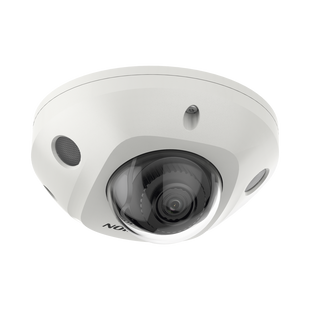 Mini Domo IP 6 Megapixel / Lente 2.8 mm / 30mts IR EXIR / Micrófono Integrado / Exterior IP67 / IK08 / PoE / DARKFIGHTER / Alarmas y Audio I/O / ONVIF / Micro SD / 4 Analíticos: AcuSense, Deteccion Facial, Conteo de Personas por Cruce y Zona