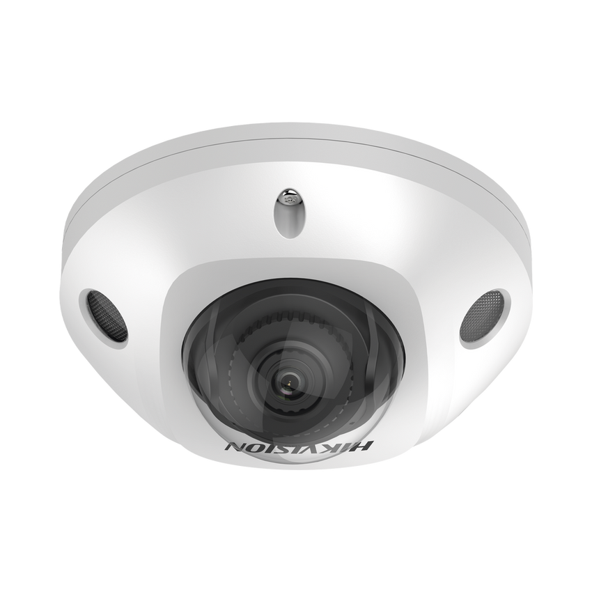 Mini Domo IP 6 Megapixel / Lente 2.8 mm / 30mts IR EXIR / Micrófono Integrado / Exterior IP67 / IK08 / PoE / DARKFIGHTER / Alarmas y Audio I/O / ONVIF / Micro SD / 4 Analíticos: AcuSense, Deteccion Facial, Conteo de Personas por Cruce y Zona