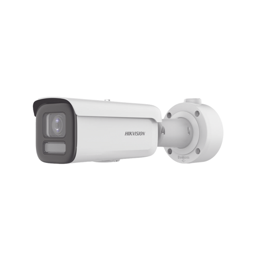 Bala IP 4 Megapixel / Lente Mot. 2.7 a 13.5 mm / Dual Light (60 mts IR + 60 mts Luz Blanca ) / Darkfighter S / Exterior IP67  / IK10 / WDR 130 dB / 4 Analíticos: AcuSense, Deteccion Facial, Conteo de Personas por Cruce y Zona