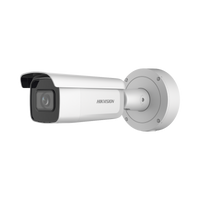 Bala IP 4 Megapixel / Lente Mot. 2.7 a 13.5 mm / 60 mts IR EXIR / Exterior IP67 / IK10 / Anticorrosivo / WDR 120 dB / PoE + / Micro SD / 4 Analíticos: AcuSense, Deteccion Facial, Conteo de Personas por Cruce y Zona