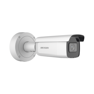 Bala IP 4 Megapixel / Lente Mot. 7 a 35 mm / 80 mts IR EXIR / Exterior IP67 / IK10 / WDR 120 dB / PoE + / MicroSD / 4 Analíticos: AcuSense, Deteccion Facial, Conteo de Personas por Cruce y Zona