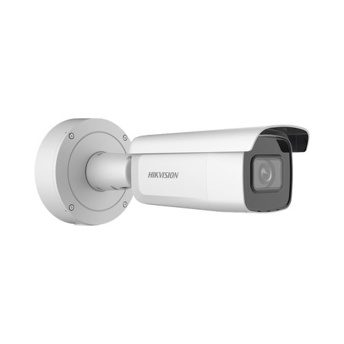 Bala IP 4 Megapixel / Lente Mot. 7 a 35 mm / 80 mts IR EXIR / Exterior IP67 / IK10 / WDR 120 dB / PoE + / MicroSD / 4 Analíticos: AcuSense, Deteccion Facial, Conteo de Personas por Cruce y Zona