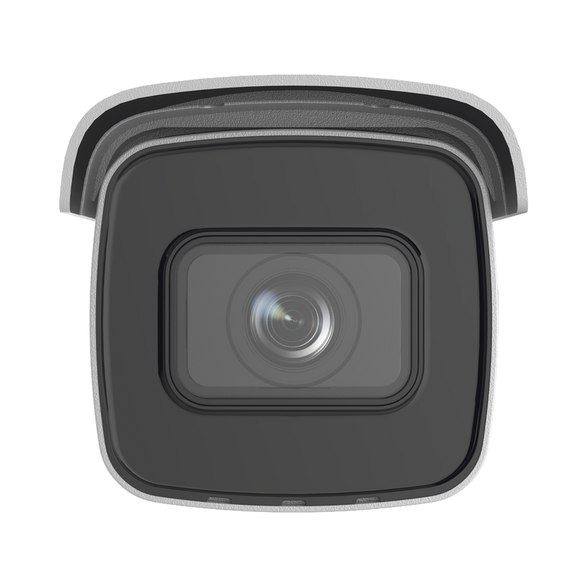 Bala IP 4 Megapixel / Lente Mot. 7 a 35 mm / 80 mts IR EXIR / Exterior IP67 / IK10 / WDR 120 dB / PoE + / MicroSD / 4 Analíticos: AcuSense, Deteccion Facial, Conteo de Personas por Cruce y Zona