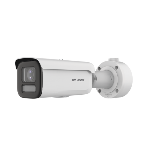 Bala IP 4 Megapixel / Imagen a Color 24/7 / Lente 2.8 - 12 mm / Luz Blanca 60 mts / WDR 130 dB / Exterior IP67 / IK10 / Captura Facial / Videoanaliticos / AcuSense