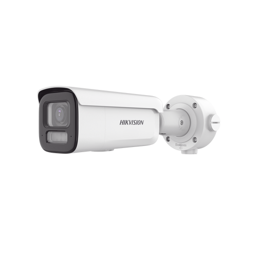 Bala IP 4 Megapixel / Imagen a Color 24/7 / Lente 2.7 - 13.5 mm / Luz Blanca 60 mts / WDR 130 dB / Exterior IP67 / IK10 / Captura Facial / Videoanaliticos / AcuSense