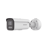 Bala IP 8 Megapixel / Lente Mot. 2.7 a 13.5 mm / Dual Light (60 mts IR + 60 mts Luz Blanca ) / Darkfighter S / Exterior IP67  / IK10 /WDR 130 dB / 4 Analíticos: AcuSense, Deteccion Facial, Conteo de Personas por Cruce y Zona