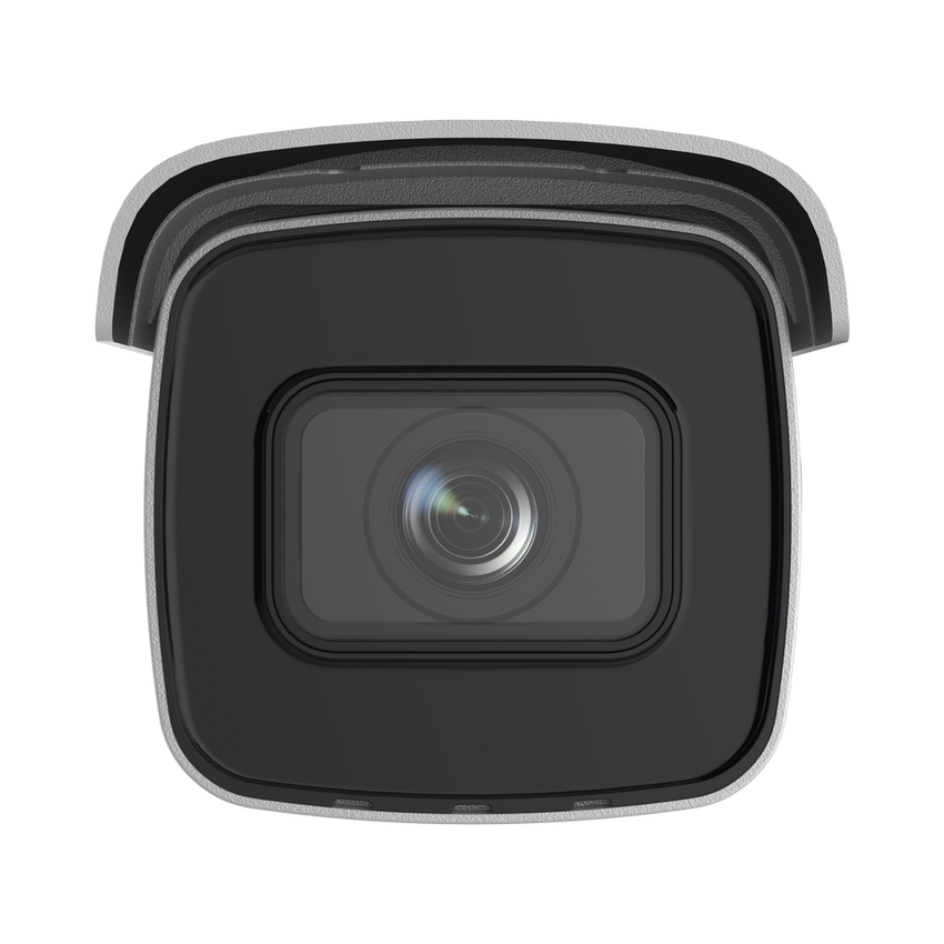 Bala IP 8 Megapixel (4K) / Lente Mot. 2.7 a 13.5 mm / 60 mts IR EXIR / Exterior IP66 / IK10 / DARKFIGHTER / Audio y Alarma I/O / PoE+ / ONVIF / Micro SD / 4 Analíticos: AcuSense, Deteccion Facial, Conteo de Personas por Cruce y Zona