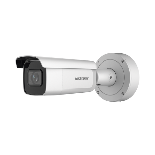 Bala IP 8 Megapixel (4K) / Lente Mot. 2.7 a 13.5 mm / 60 mts IR EXIR / Exterior IP66 / IK10 / DARKFIGHTER / Audio y Alarma I/O / PoE+ / ONVIF / Micro SD / 4 Analíticos: AcuSense, Deteccion Facial, Conteo de Personas por Cruce y Zona