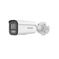 Bala IP 8 Megapixel (4K) / Lente Mot. 2.7 a 13.5 mm / Dual Light (60 mts IR + 60 mts Luz Blanca) / Darkfighter S / Exterior IP67  / IK10 / WDR 130 dB / 4 Analíticos: AcuSense, Deteccion Facial, Conteo de Personas por Cruce y Zona