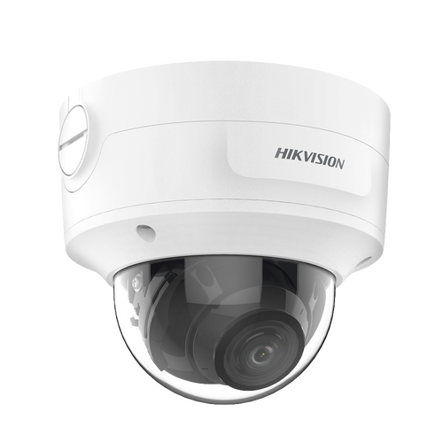 Domo IP 4 Megapixel / Lente Mot. 2.7 a 13.5 mm / 40 mts IR EXIR / Exterior IP66 / IK10 / DARKFIGHTER / Audio y Alarma I/O / PoE+ / ONVIF / Micro SD / 4 Analíticos: AcuSense, Deteccion Facial, Conteo de Personas por Cruce y Zona