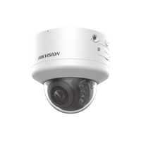 Domo IP 8 Megapixel (4K) / Lente Mot. 2.7 a 13.5 mm / 40 mts IR EXIR / Exterior IP66 / IK10 / DARKFIGHTER / Audio y Alarma I/O / PoE+ / ONVIF / Micro SD / 4 Analíticos: AcuSense, Deteccion Facial, Conteo de Personas por Cruce y Zona