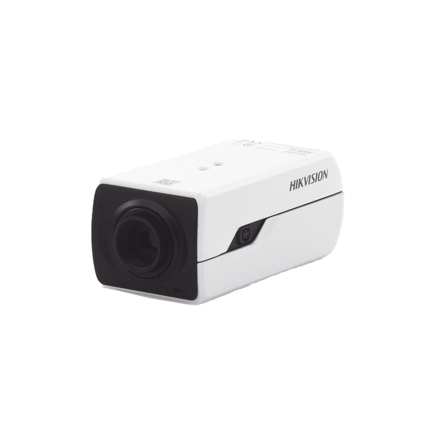 Camara Box IP 4 Megapixel / Serie PRO / DARKFIGHTER / PoE / 12 Vcc o 24 VCA / WDR 120 dB / ONVIF / RS-485 / BLC /  Entrada y Salida de Audio y Alarmas (No Incluye Lente) / Micro SD