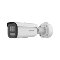 Bala IP 8 Megapixel / Lente 4 mm / Dual Light (60 mts IR + 60 mts Luz Blanca ) / Darkfighter S / Exterior IP67  / WDR 130 dB / 4 Analíticos: AcuSense, Deteccion Facial, Conteo de Personas por Cruce y Zona