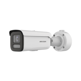 Bala IP 8 Megapixel / Lente 4 mm / Dual Light (60 mts IR + 60 mts Luz Blanca ) / Darkfighter S / Exterior IP67  / WDR 130 dB / 4 Analíticos: AcuSense, Deteccion Facial, Conteo de Personas por Cruce y Zona