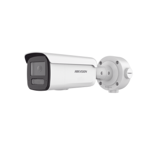 Bala IP 8 Megapixel / Lente 4 mm / Dual Light (60 mts IR + 60 mts Luz Blanca ) / Darkfighter S / Exterior IP67  / WDR 130 dB / 4 Analíticos: AcuSense, Deteccion Facial, Conteo de Personas por Cruce y Zona
