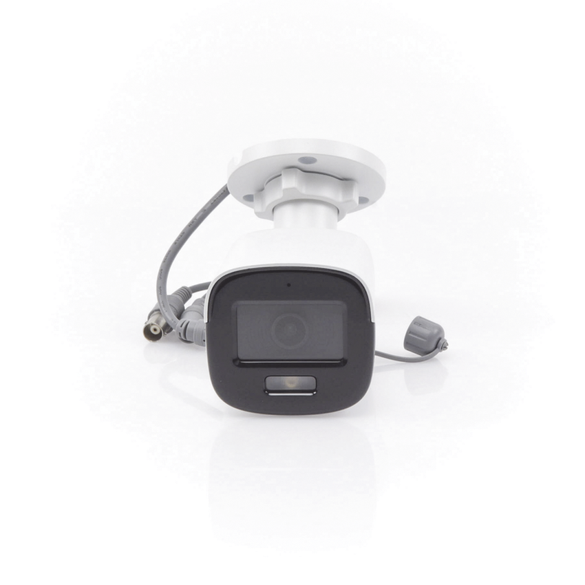 [Dual Light + ColorVu] Bala TURBOHD 2 Megapixel (1080p) / Lente 2.8 mm / 20 mts IR + 20 mts Luz Blanca / Gran Angular 105° / Exterior IP67 / Micrófono Integrado / dWDR / 4 Tecnologías