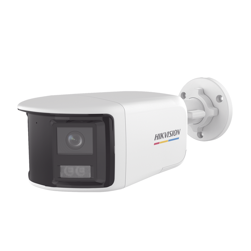 [ColorVu] Turret TURBOHD 3K (5 Megapixel) / Micrófono Integrado / Lente 2.8 mm / Imagen a Color 24/7 / 20 mts Luz Blanca / Exterior IP67 / dWDR / 4 Tecnologías