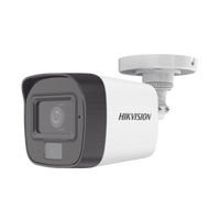 [Dual Light + ColorVu] Bala TURBOHD 2 Megapixel (1080p) / Lente 2.8 mm / 30 mts IR EXIR + 20 mts Luz Blanca / Micrófono Integrado / Gran Angular 101° / Exterior IP67 / 4 Tecnologías