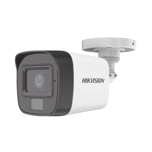 Bala TURBOHD 2 Megapixel (1080p) / Lente 2.8 mm / Dual Light (30 mts IR EXIR + 20 mts Luz Blanca) / Micrófono Integrado / Gran Angular 101° / Exterior IP67 / 4 Tecnologías