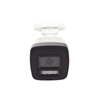 [Audio Bidireccional + Dual Light + ColorVu] Bala TURBOHD 2 Megapixel (1080p) / Lente 2.8 mm / 30 mts IR EXIR + 20 mts Luz Blanca / Micrófono y Bocina Integrado / Exterior IP67 / Metal / dWDR