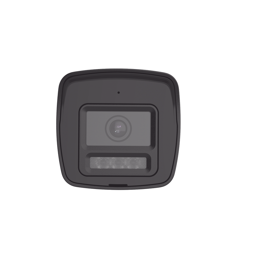 [Audio Bidireccional + Dual Light + ColorVu] Bala TURBOHD 3K  (5 Megapixel) / Lente 2.8 mm Angulo de vision 112° / 30 mts IR EXIR + 20 mts Luz Blanca / Micrófono y Bocina Integrado / Exterior IP67 / Metal / dWDR
