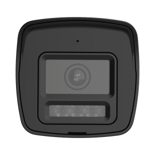 [Audio Bidireccional + Sirena & Estrobo + Dual Light + ColorVu] Bala TURBOHD 4K (8 Megapixel) / Lente 2.8 mm / 30 mts IR EXIR + 20 mts Luz Blanca / Micrófono y Bocina Integrado / Exterior IP67 / Metal / dWDR