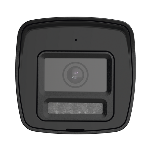 [Audio Bidireccional + Sirena & Estrobo + Dual Light + ColorVu] Bala TURBOHD 4K (8 Megapixel) / Lente 2.8 mm / 30 mts IR EXIR + 20 mts Luz Blanca / Micrófono y Bocina Integrado / Exterior IP67 / Metal / dWDR