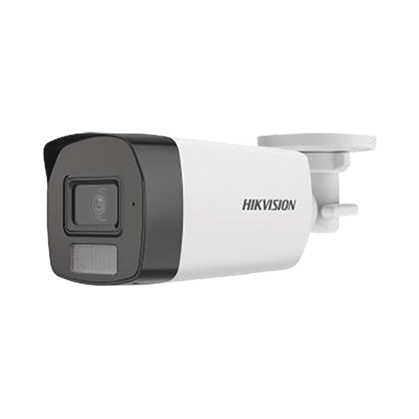 [Dual Light + ColorVu] Bala TURBOHD 3K (5 Megapixel) / Lente 2.8 mm / 40 mts IR + 40 mts Luz Blanca  / Gran Angular 104.5° / Exterior IP67 / Micrófono Integrado / dWDR / 4 Tecnologías