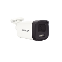 [Audio Bidireccional + Dual Light + ColorVu] Bala TURBOHD 3K  (5 Megapixel) / Lente 3.6 mm / 40 mts IR EXIR + 40 mts Luz Blanca / Micrófono y Bocina Integrado / Exterior IP67 / dWDR
