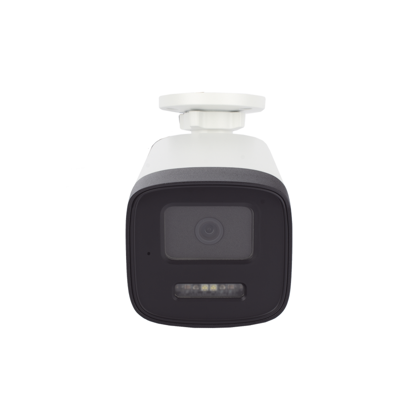 [Audio Bidireccional + Dual Light + ColorVu] Bala TURBOHD 3K  (5 Megapixel) / Lente 3.6 mm / 40 mts IR EXIR + 40 mts Luz Blanca / Micrófono y Bocina Integrado / Exterior IP67 / dWDR
