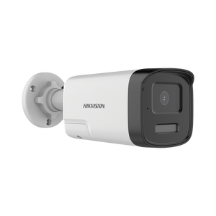 [Audio Bidireccional + Dual Light + ColorVu] Bala TURBOHD 4K (8 Megapixel) / Lente 2.8 mm / 40 mts IR EXIR + 40 mts Luz Blanca / Micrófono y Bocina Integrado / Exterior IP67 / Metal / dWDR