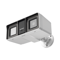 [Dual Light + ColorVu] Bala TURBOHD 2 Megapíxel (1080p) / Lente 2.8 mm / 60 mts IR + 60 mts Luz Blanca / Gran Angular 101° /Exterior IP67 / Micrófono Integrado / dWDR / 4 Tecnologías