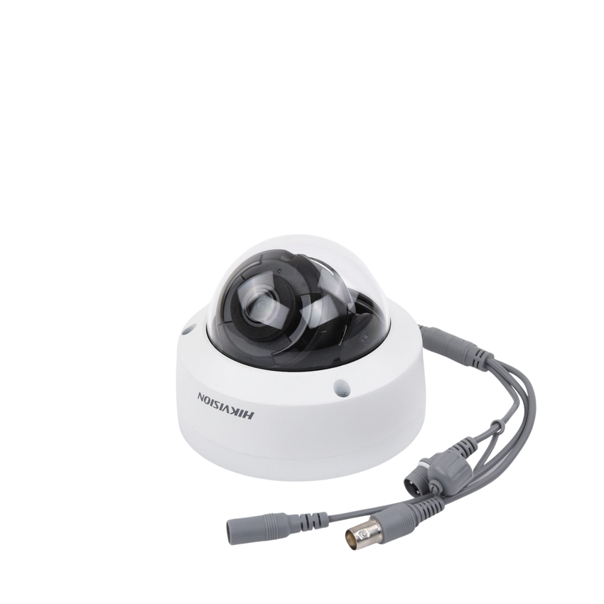 Domo TURBOHD 2 Megapixel (1080p) / Lente 2.8 mm / 30 mts IR EXIR / TVI-AHD-CVI-CVBS / IK10 / IP67 / WDR 120 dB / Ultra Baja Iluminación / Metal