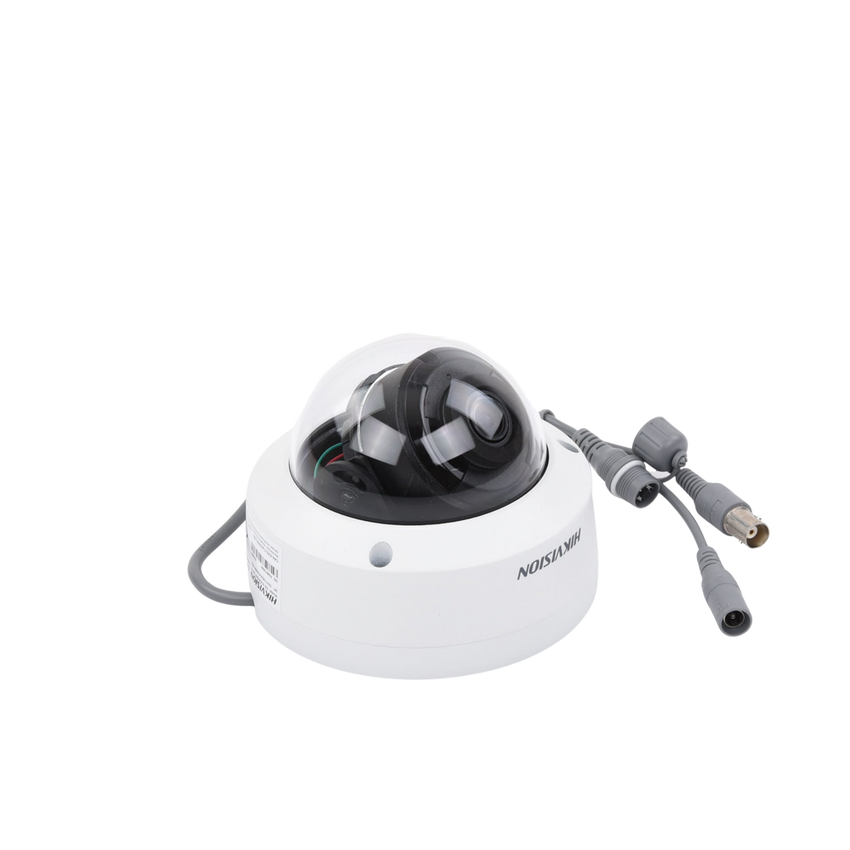 Domo TURBOHD 2 Megapixel (1080p) / Lente 2.8 mm / 30 mts IR EXIR / TVI-AHD-CVI-CVBS / IK10 / IP67 / WDR 120 dB / Ultra Baja Iluminación / Metal