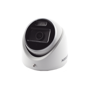 [Dual Light + ColorVu] Turret TURBOHD 2 Megapixel (1080p) / Lente 2.8 mm / 20 mts IR + 20 mts Luz Blanca / Gran Angular 105° / Exterior IP67 / Micrófono Integrado / dWDR / 4 Tecnologías / Metal