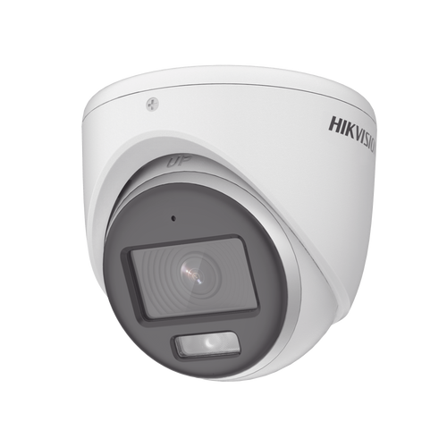 [ColorVu] Turret TURBOHD 3K (5 Megapixel) / Micrófono Integrado / Lente 2.8 mm / Imagen a Color 24/7 / 20 mts Luz Blanca / Exterior IP67 / dWDR / 4 Tecnologías