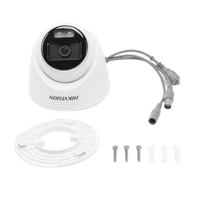 [ColorVu] Turret TURBOHD 3K (5 Megapixel) / Micrófono Integrado / Lente 3.6 mm / Imagen a Color 24/7 / 40 mts Luz Blanca / Exterior IP67 / dWDR / 4 Tecnologías