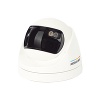 [ColorVu + Panoramica + Dual Light] Turret TURBOHD 3K (5 Megapixel) / Micrófono Integrado / Visión 180° / Imagen a Color 24/7 / 40 mts Luz Blanca + 40 mts IR / Exterior IP67 / WDR