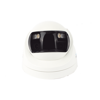 [ColorVu + Panoramica + Dual Light] Turret TURBOHD 3K (5 Megapixel) / Micrófono Integrado / Visión 180° / Imagen a Color 24/7 / 40 mts Luz Blanca + 40 mts IR / Exterior IP67 / WDR