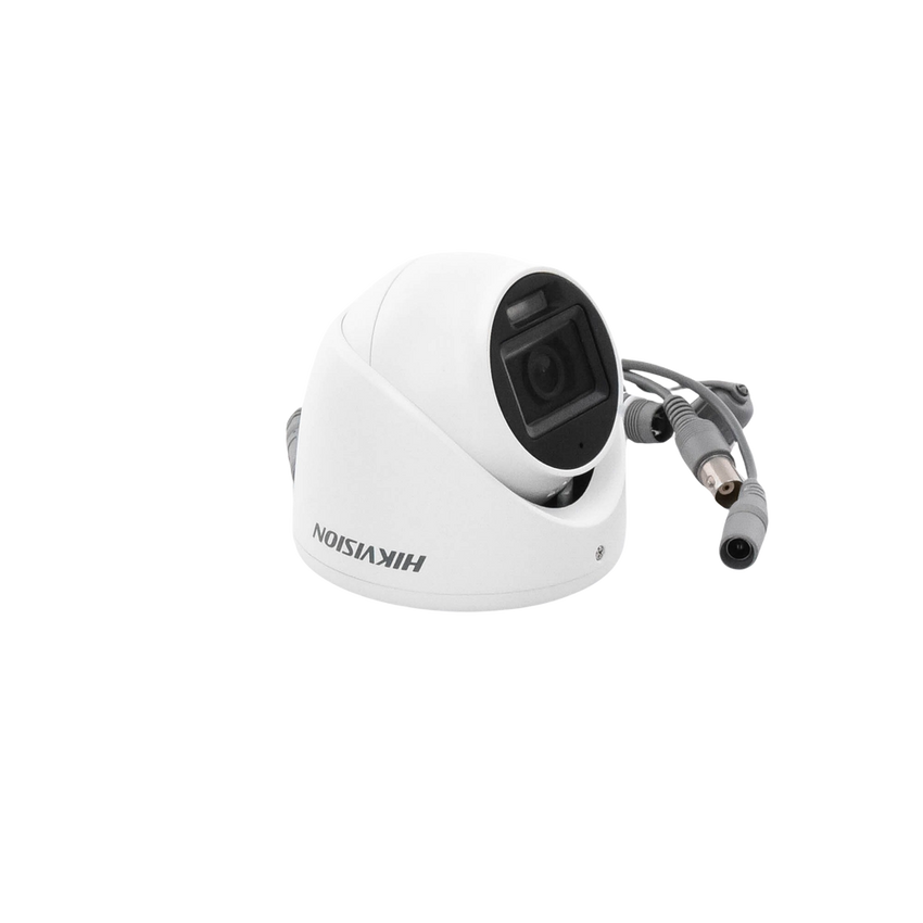 [Dual Light + ColorVu] Turret TURBOHD 2 Megapixel (1080p) / Lente 2.8 mm / 30 mts IR + 20 mts Luz Blanca / Gran Angular 101° / Exterior IP67 / Micrófono Integrado /  4 Tecnologías /  Metal