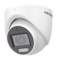 [Dual Light + ColorVu] Turret TURBOHD 2 Megapixel (1080p) / Lente 2.8 mm / 30 mts IR + 20 mts Luz Blanca / Gran Angular 101° / Exterior IP67 / Micrófono Integrado /  4 Tecnologías /  Metal