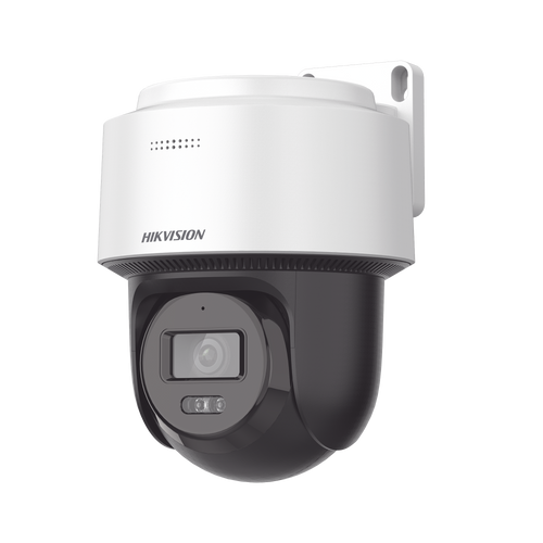 [FlexVu]  Domo PT IP 4 Megapixel / Lente 4 mm  / Dual Light (30 mts IR + 30 mts Luz Blanca)  / Autoseguimiento en Humanos / PoE / IP66 / Micrófono y Bocina Integrado (Audio de Dos Vías) / Micro SD / Incluye Montaje de Pared o Techo /