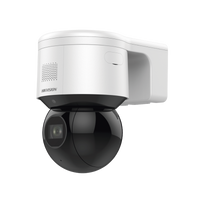 Domo PTZ IP 4 Megapixel / 4X Zoom Óptico / 50 mts IR EXIR / Luz Estroboscópica / Sirena Integrada / WDR 120 dB / PoE+ / IP66 / Ultra Baja Iluminación / Micrófono y Bocina Interconstruido / Micro SD